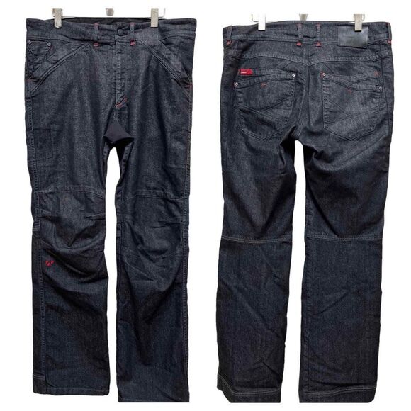 BRP Can Am Spyder Black Motorcycle Jeans Size 38 Style 441509 - Picture 1 of 12